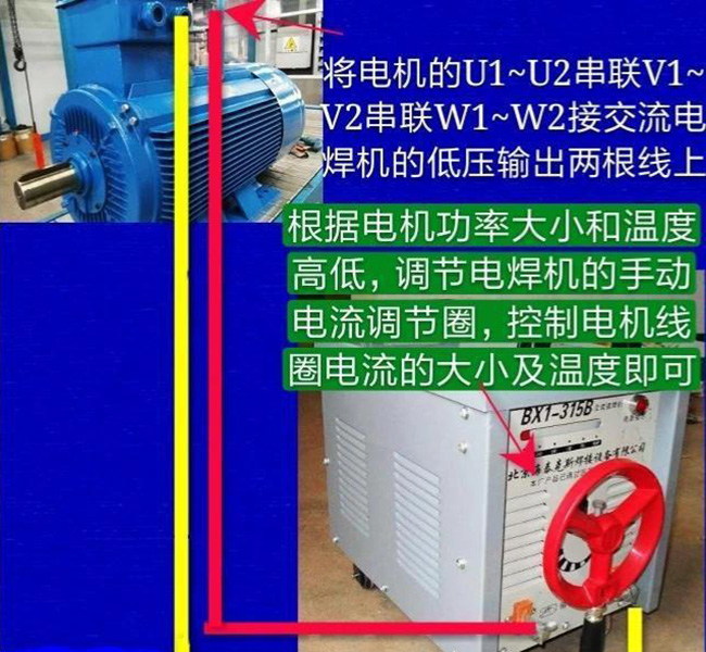 六安電機(jī)為您科普電機(jī)的通電去濕干燥法。